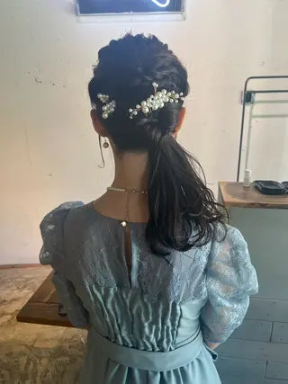 ヘアアレンジ 🌈ケアブリーチ🌈 おぐまなつきのヘアスタイル