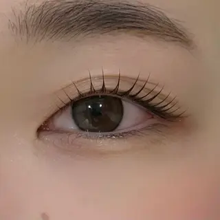マツエク・マツパ 高持続パーマ× 骨格分析眉毛mikiのマツエク・マツパデザイン