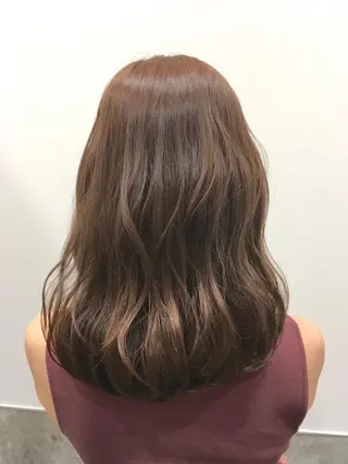 セミロング カラー yoshi ☆のヘアスタイル