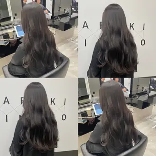 ロング カラー 新宿/顔周りカット/ レイヤー/がっきーのヘアスタイル