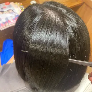 カラー Beam 深澤のヘアスタイル