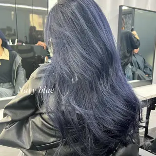 ロング カラー シールエクステ特化 ハイトーン、NANAのヘアスタイル
