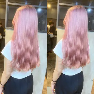 ロング カラー yoriダブルカラー 代表すがわらのヘアスタイル