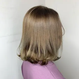 ミディアム カラー カラー特化美容師 💎EIKI💎のヘアスタイル