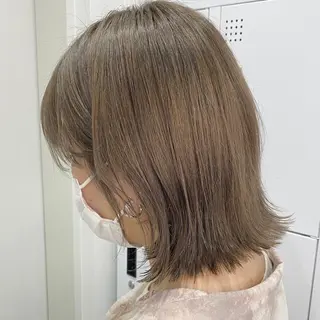 セミロング カラー パーマ ヘアアレンジ メンズ キッズ ネイル マツエク・マツパ アイブロウ エクステモデル募集 💗大阪梅田/川上のヘアスタイル