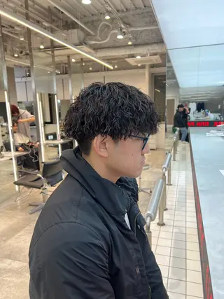 パーマ メンズ fifth PARK所属・fifth PARK HIN★T★のヘアスタイル