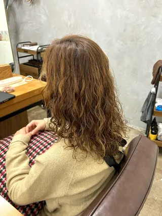 セミロング パーマ ayano🫧 《CIEN》のヘアスタイル