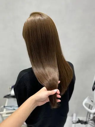 ロング mimi/暗髪, 透明感カラー˖ ࣪⊹のヘアスタイル