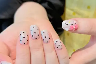 ネイル By moonネイル 🌷ワンホン/韓国風のネイルデザイン