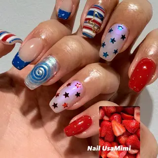 ネイル Nail Usa Mimi ASAKOのネイルデザイン