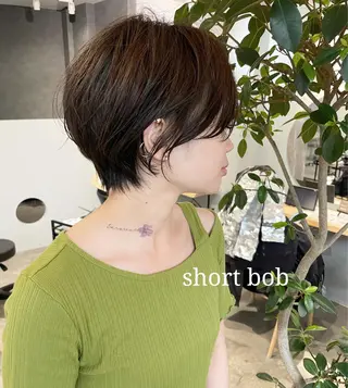 ショート 岸川 恭子のヘアスタイル
