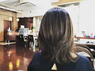 セミロング 【メンズパーマ】 橋爪麗人のヘアスタイル