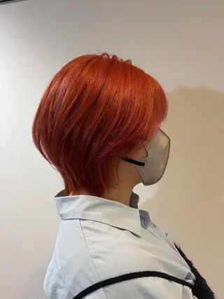 ショート ショート/レイヤー/ ボブ/安本和史のヘアスタイル