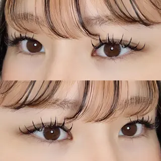 マツエク・マツパ 束感/ナチュラル/ mikuのマツエク・マツパデザイン