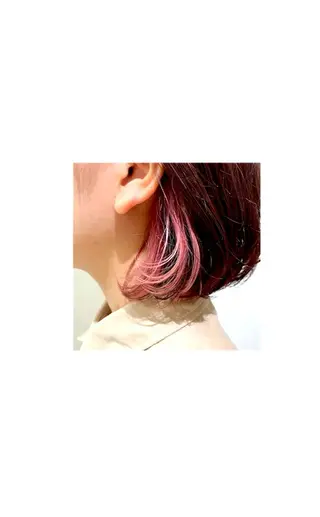 ショート カラー ワタベ ハヤト/ トップデザイナーのヘアスタイル