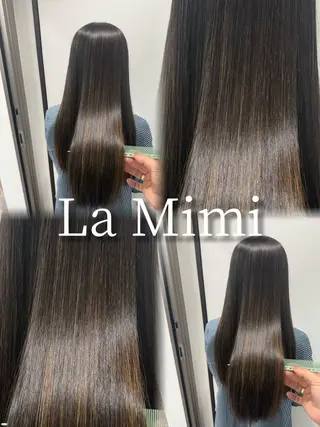 ロング カラー La Mimiのヘアスタイル