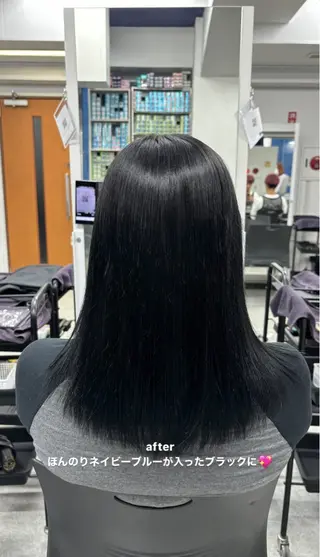 ロング まろっと艶感ブラウン ベージュ🤍まなかのヘアスタイル