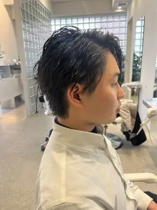 メンズ 無料ショートモデル 募集中❗️秋山ひらいのヘアスタイル