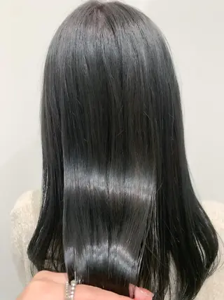 ミディアム カラー ヘアアレンジ ミニボブ/ブリーチ 🌈MISATOのヘアスタイル