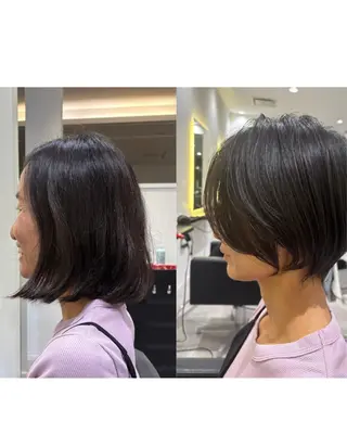 ショート 大人ショート特化/ カットモデル/表参道のヘアスタイル