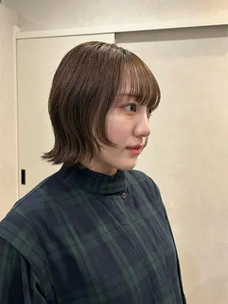 ショート topa所属・山元 くるみのヘアスタイル