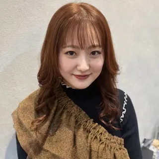 セミロング powderhair_luminity所属・矢澤涼夏 🎀ツヤ髪のヘアスタイル