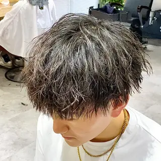 パーマ メンズ トレンドパーマ‼️ NAOKI💥のヘアスタイル