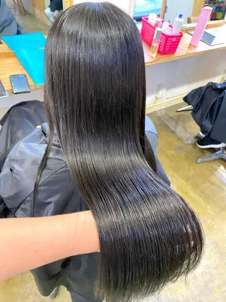 ロング 和歌山髪質改善 那須優太のヘアスタイル