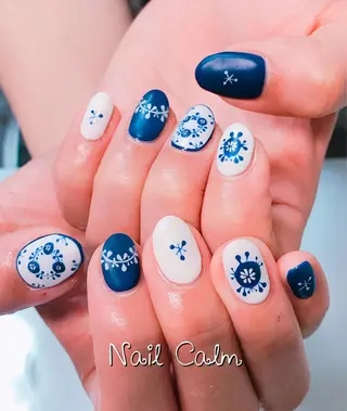 ネイル プライベートサロン Calmのネイルデザイン