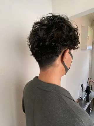 ショート カラー パーマ ヘアアレンジ メンズ キッズ ネイル マツエク・マツパ 久木原 ゆりのヘアスタイル