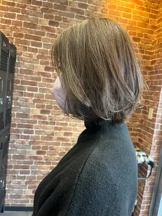 カラー パーマ ヘアアレンジ メンズ ネイル マツエク・マツパ アイブロウ 久木原 ゆりのヘアスタイル