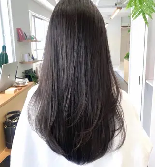 ロング カラー 小顔ボブ&レイヤー 特化🤎RISAのヘアスタイル