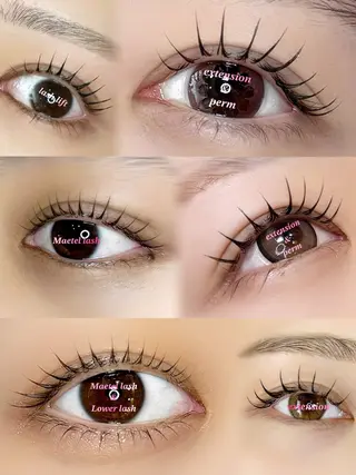 マツエク・マツパ ando 🌙のマツエク・マツパデザイン