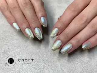 ネイル ネイルルーム チャームのネイルデザイン