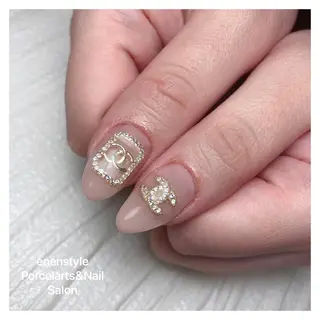 ミディアム ネイル 👑enen style👑のネイルデザイン