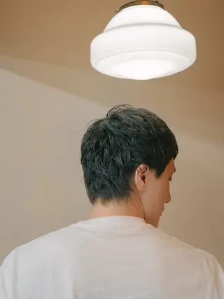 ショート カラー パーマ メンズ 🔗メンズサロン🔗 Kieのヘアスタイル