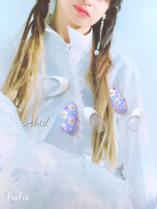 ネイル orchid ♡オーキッドのネイルデザイン