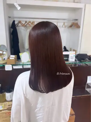 カラー 🎀艶カラー/ヘアメ しおり🎀のヘアスタイル