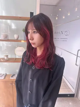 ロング Zina 千早店 藤 辰也のヘアスタイル