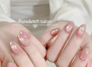 ネイル Pure&Rich Nailのネイルデザイン