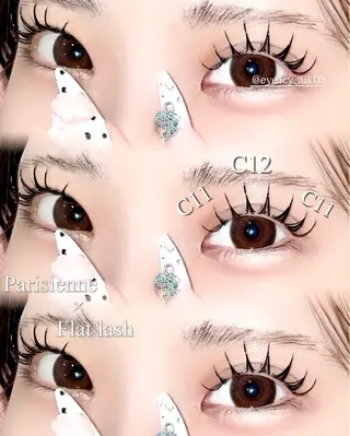 マツエク・マツパ ICY❁⃘eye aikaのマツエク・マツパデザイン