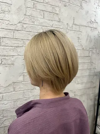 ショート 池袋メイク/艶カラー 🎀Rina🎀☁️のヘアスタイル