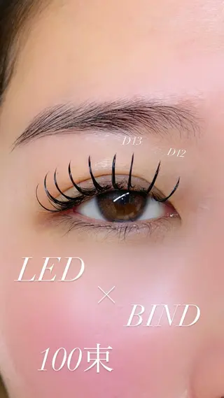 マツエク・マツパ eyelashenu YUNAのマツエク・マツパデザイン