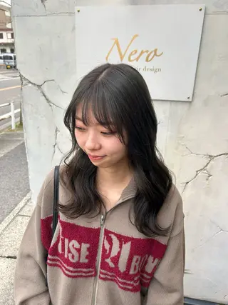 セミロング manaka/メンズ カット大募集📣💬のヘアスタイル