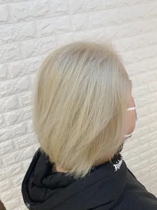 カラー メンズ 福森 みずきのヘアスタイル