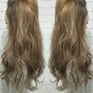 ロング 今中 小百合のヘアスタイル