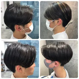 メンズ Noyヨシモト ヒロトのヘアスタイル
