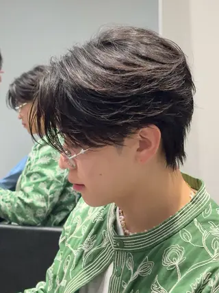 パーマ メンズ SALOWIN新宿三丁目所属・新宿/新宿三丁目 骨格似合わせ梶原のヘアスタイル