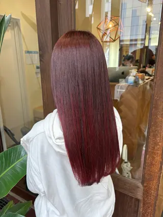 ロング カラー 髙木 優人のヘアスタイル