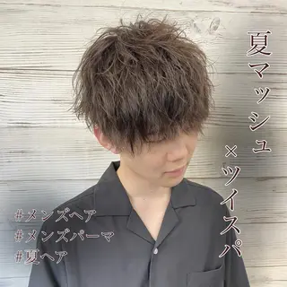 セミロング カラー ヘアアレンジ LAVENDIA 初音のヘアスタイル